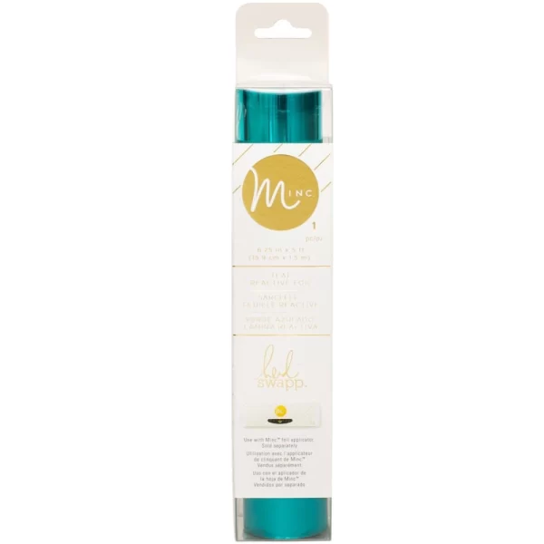 Minc Reactive Foil 6"X5" Roll Teal