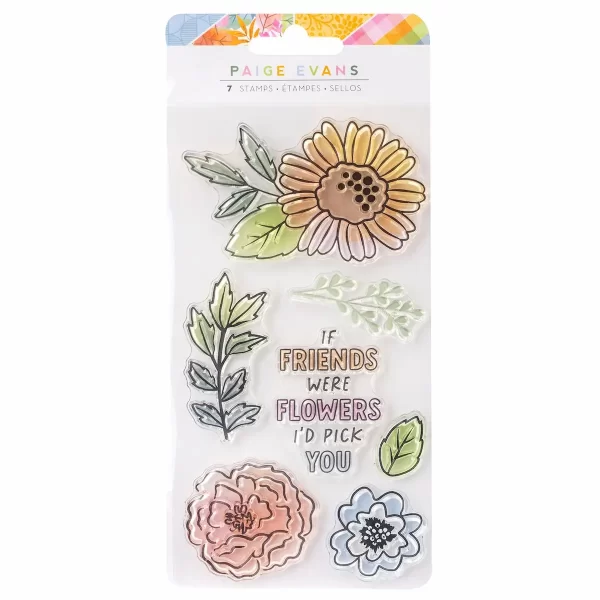 Garden Shoppe Clear Acrylic Stamps