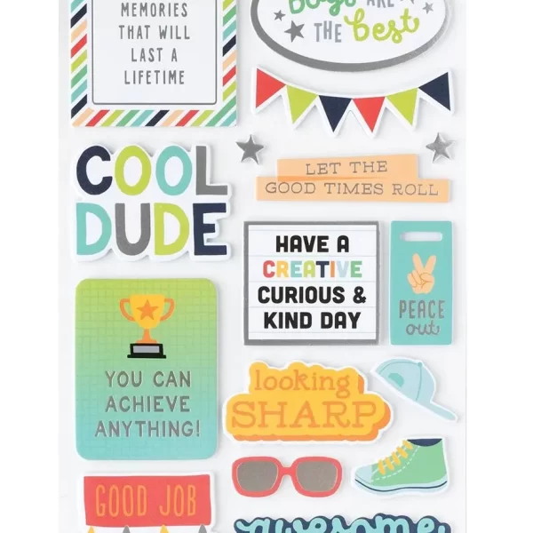 Pegatinas Cool Boy Thickers Phrases