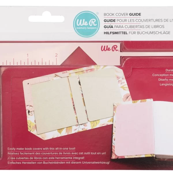 Guía de Encuadernación Book Binding Cover Guide Pink We R