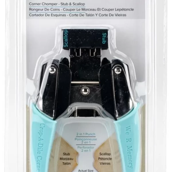 Troqueladora de Esquinas Corner Chomper Tool Stub & Scallop We R