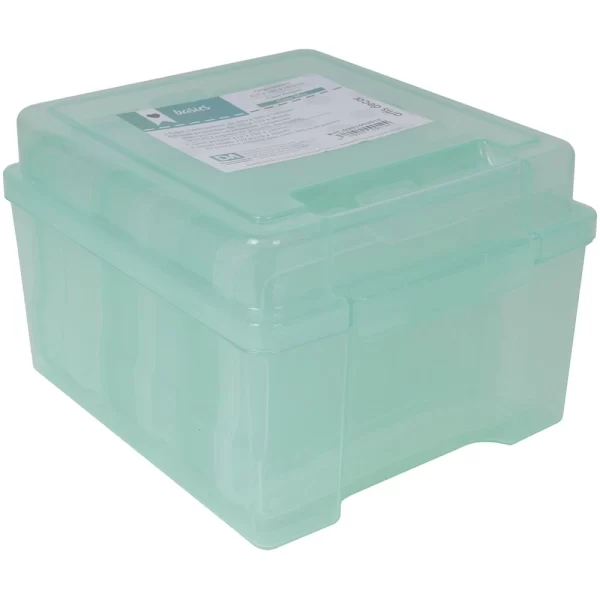 Caja contenedor pequeña color Mint con 6 cajas interiores Artis Decor