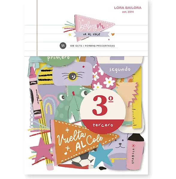 Die cuts BABY M VA AL COLE