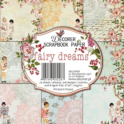 Pad 6x6" Decorer Fairy Dreams