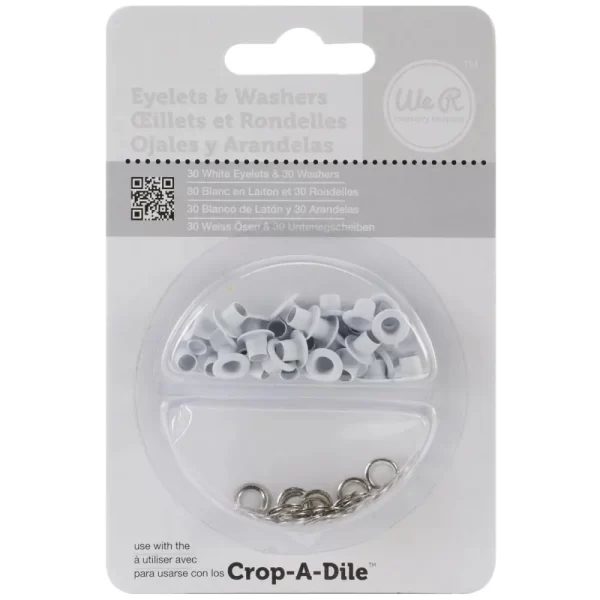 Eyelets Washers Standard White We R