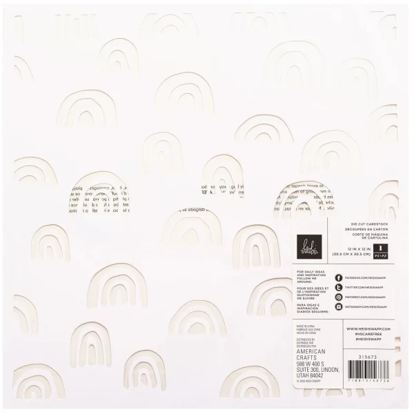 CareFree Specialty Paper 12"X12" Die-Cut Cardstock