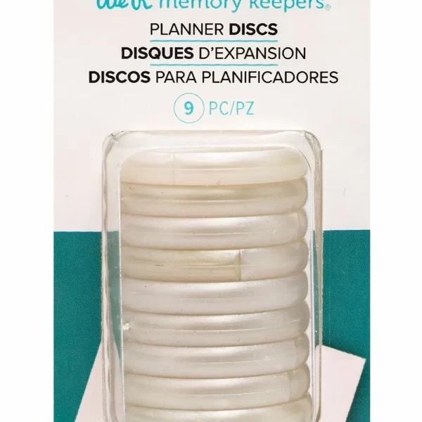 Discos Crop-A-Dile Power Punch Planner Discs Pearl