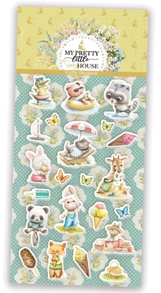 Pegatinas Puffy Imágenes SUNNY HOUSE