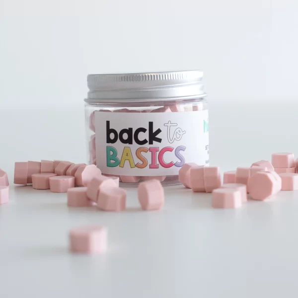 Set Perlas de Lacre 35g ROSA CREPE Back to Basics