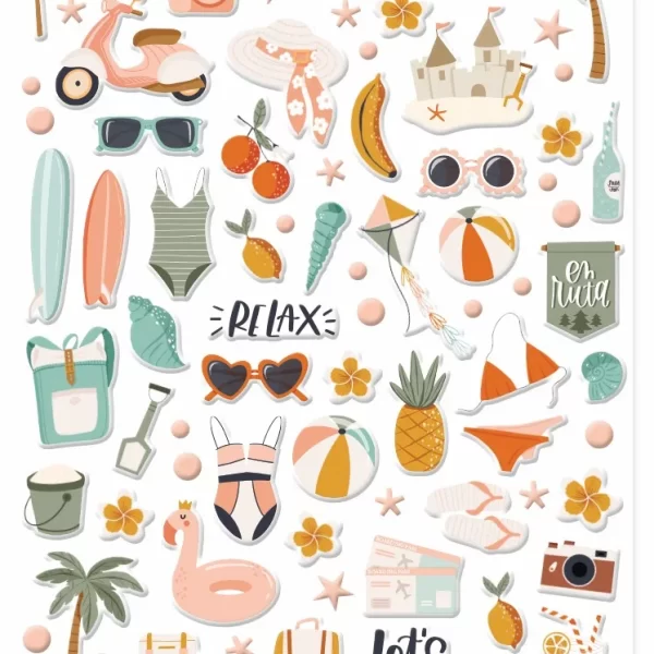 Pegatinas Puffy Ilustraciones PENSACOLA